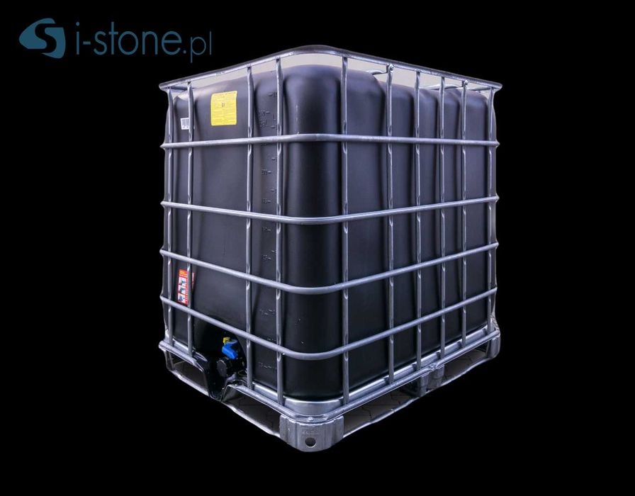 Nowy Zbiornik IBC 1000L MAUZER  Czarny UV atest do wody pitnej