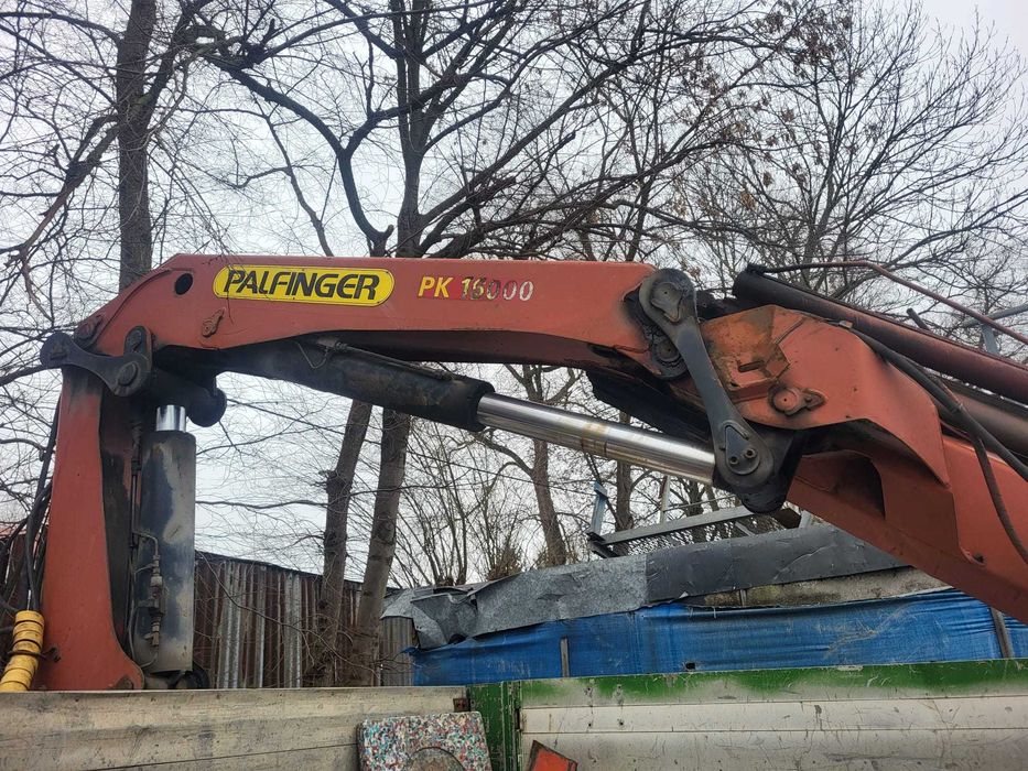 man tga  z dzwigiem  hds panfinger pk 16000