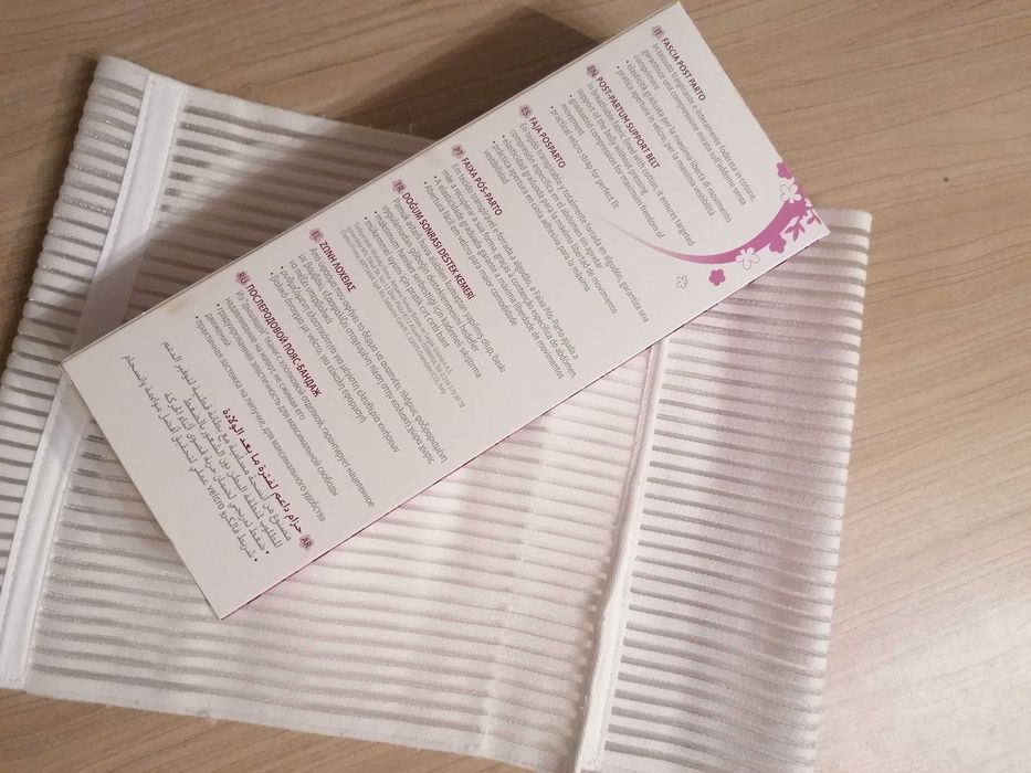 Faixa Pós-Parto Chicco  + OFERTA 5 cuecas descartáveis