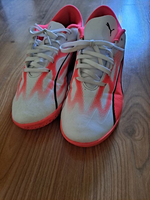 Halówki puma czerwono białe