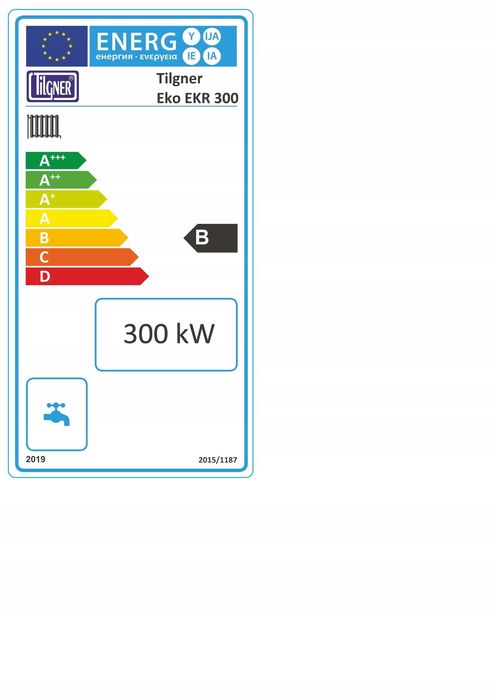 Kocioł TILGNER ECO EKR 300 kW klasa 5 ecodesign do spalania ekogroszku