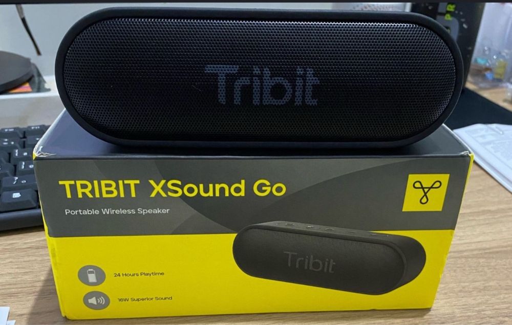 Tribit XSound Go,  Нова Портативна Bluetooth колонка водостійка