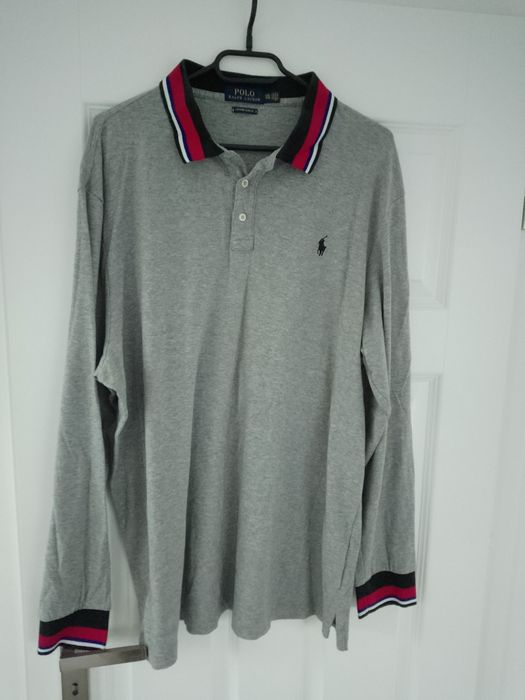 Polo Ralph Lauren lekka bluza polo z długim rękawem longsleeve casual
