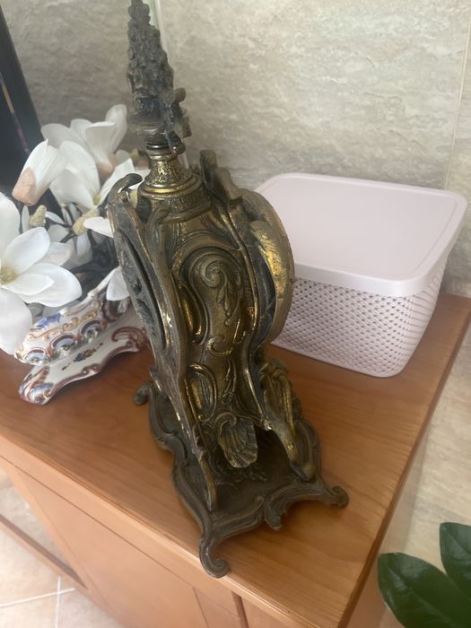 Relogio bronze vintage