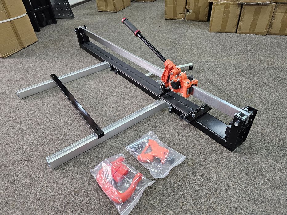 Плиткорез монорельсовый 1200мм M&А Т1200 +Лазер +Откидная лапка Ровный