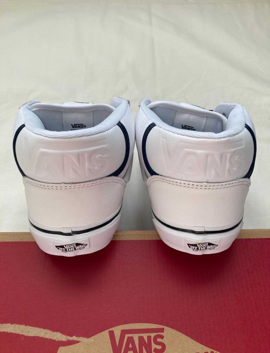 Кеди Vans Knu Skool Mid 42.5,45р 100% шкіра! Ванс олд скул кросіки снікерси ОРИГІНАЛ