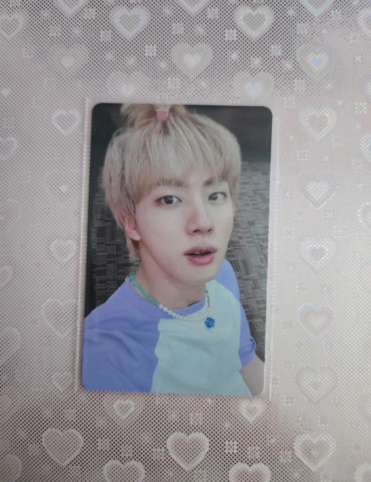 bts jin sowoozoo dvd kpop photocard