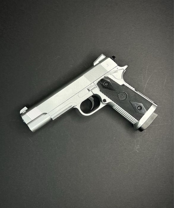 Металевий пістолет Ruger silver - модель ZM25 (іграшка)