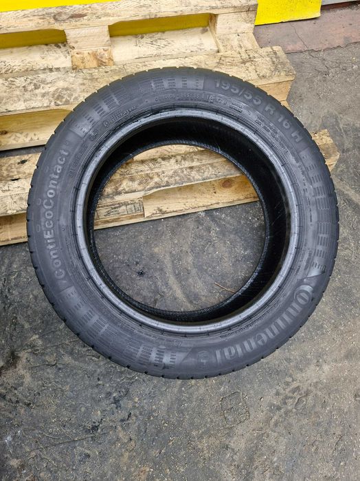 Opony Letnie 195/55R16 87H Continental ContiEcoContact 5 2szt Montaż