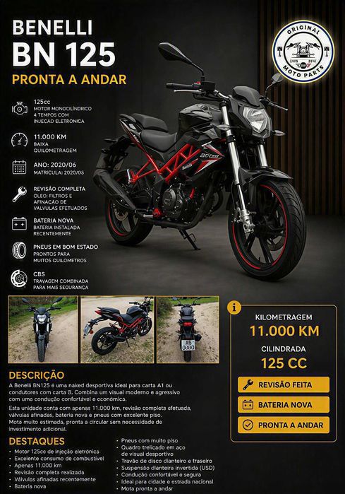 Benelli BN125 Original