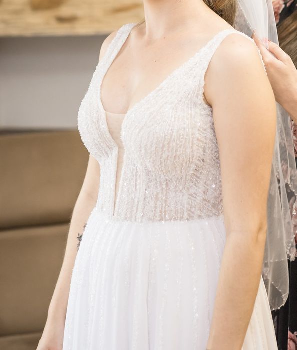 Suknia ślubna rozmar 38