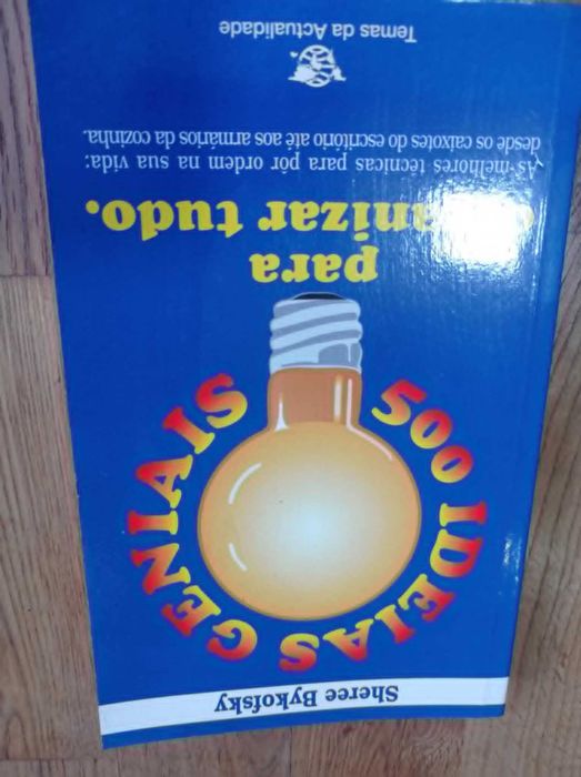 vendo livro 500 ideias geniais