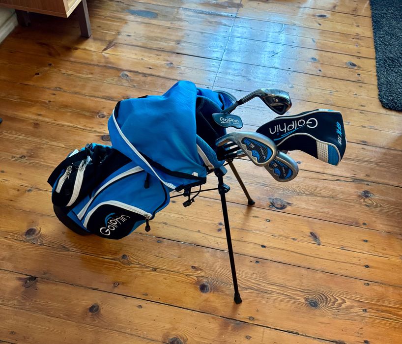 Set de tacos de golf criança (canhoto)