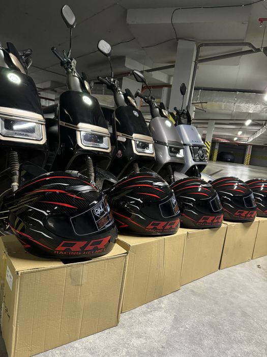 Аренда электромопедов электроскутеров шлемов