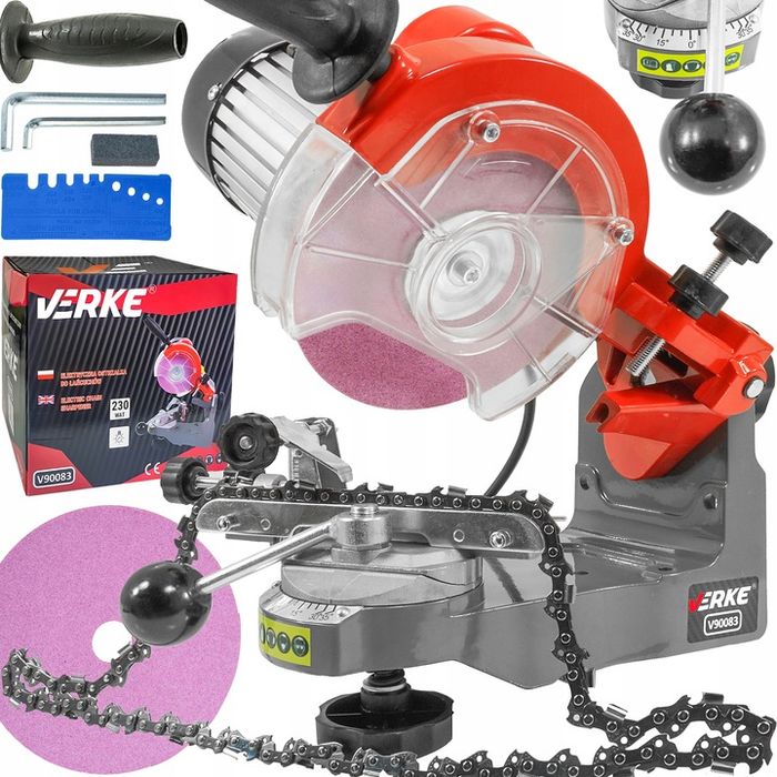 Ostrzałka Łańcuchów Łańcucha Piły Pilarki Spalinowej Łańcuchowej Elekt