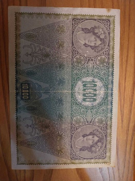 Nota de 10 000 Kronen de 1918