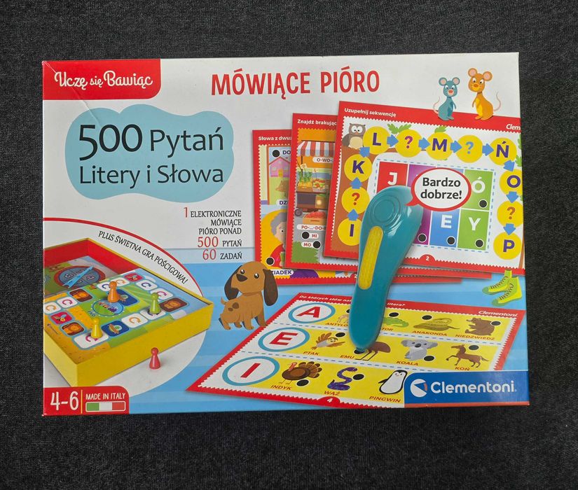 Mówiące pióro Clementoni gry i zabawy