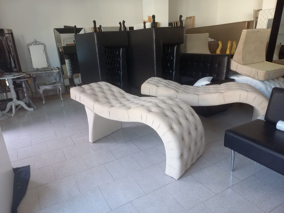 Maca / marquesa para esteticista, 170x60cm, bege