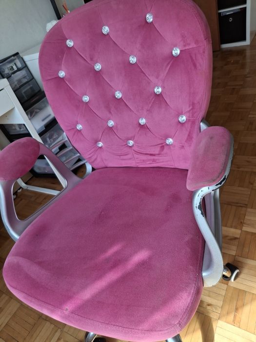 Krzeslo fotel glamour