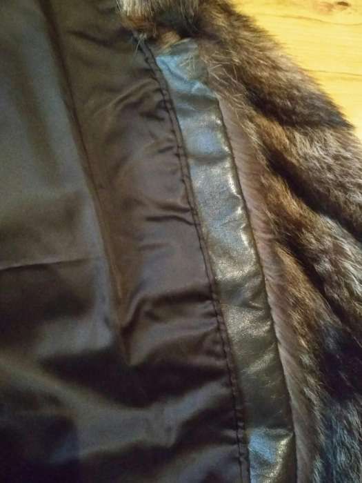 Шуба енот натуральный