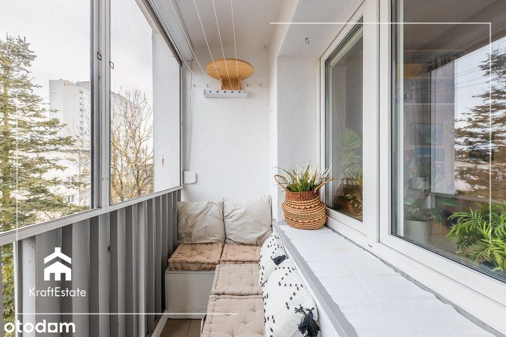 2 pokoje 44m² Rataje, loggia, blisko uczelni