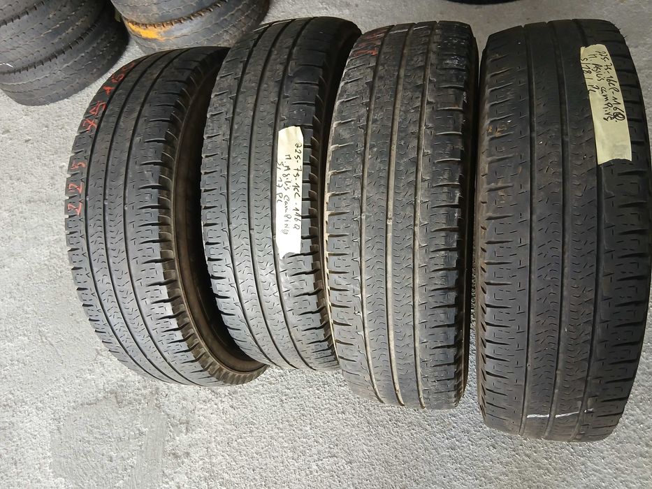 4 Pneus 225/75R16 CP Michelin Camping