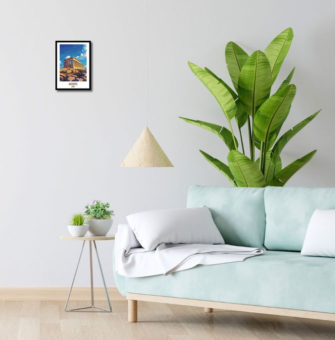 Plakat 20,5x28,4cm Akropol