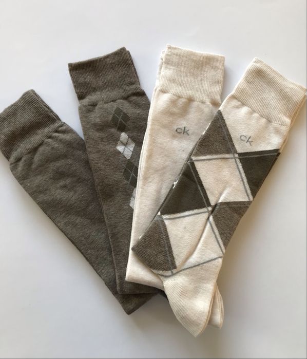 Skarpetki meskie garniturowe CALVIN KLEIN 4 pak
