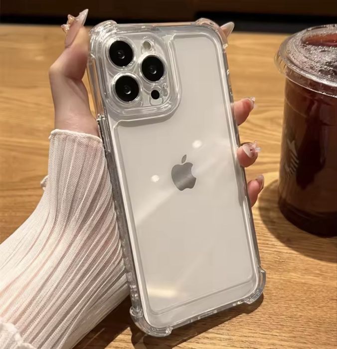 Прозорий протиударний чохол для iPhone 12 Pro Max 12 про макс