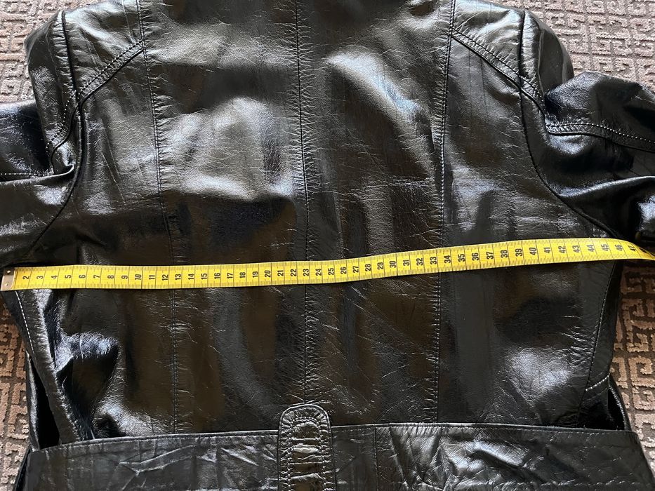 Куртка шкіряна лак