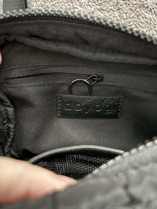 Torebka pikowana mała czarna Nowa