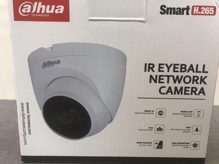 Акция! Уличная ip камера Dahua 4Mp POE для видеонаблюдения 2431TP-AS