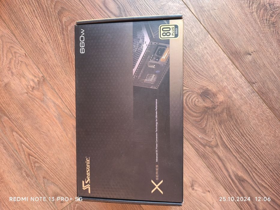 Модульний Seasonic X-Series 80 Plus Gold 660W SS-660KM Active PFC F3