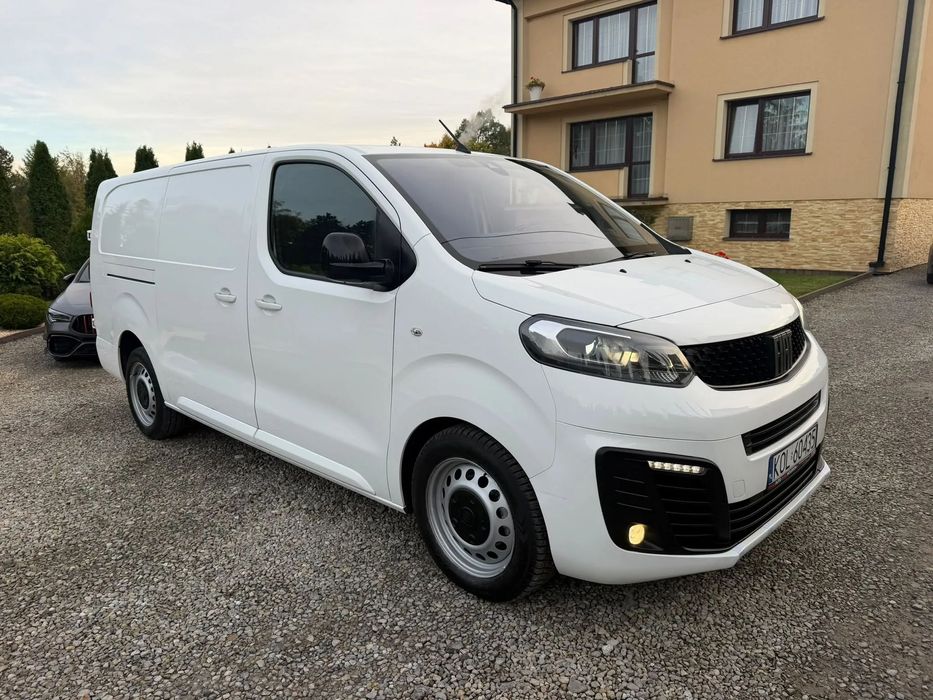 Fiat Scudo L3H1 2.0 - 145KM Long Zadbany Klima Tempomat Navi Faktura VAT23% Bezwypadkowy  Salon Polska Pierwszy właściciel Bogata Wersja wyposażeniowa PIĘKNY