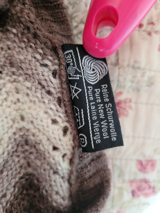 Sigi Scheiber r 42 sweter vintage swetr folk babcine retro