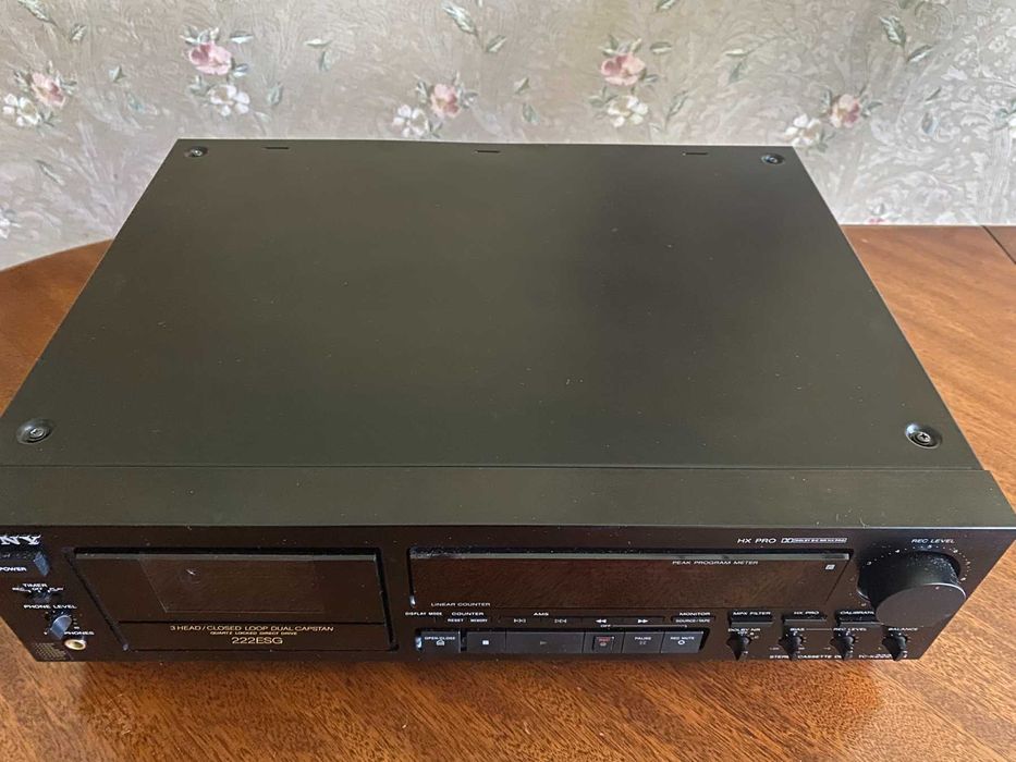 кассетная дека SONY TC-K222ESG+пульт