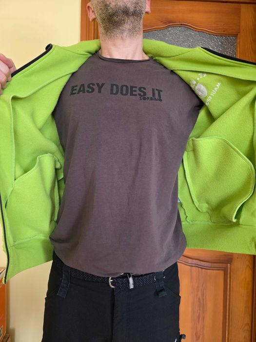 Флісова кофта, колір салатовий М