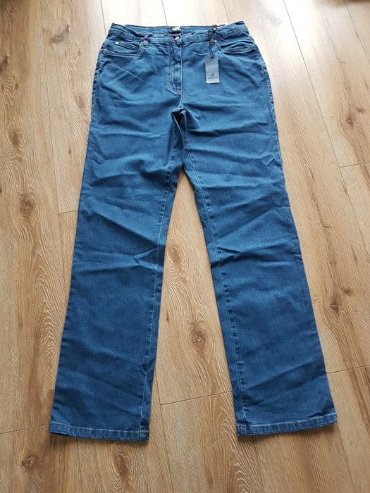 Arizona Denim spodnie damskie jeany dżinsy prosta nogawka eu88 W34 XXL