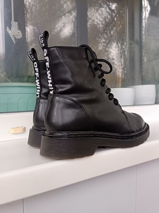 Зимові шкіряні ботинки