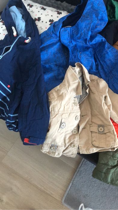 Paka ubrań chłopiec od 80 do 98cm, do dogadania szczegóły w opisie