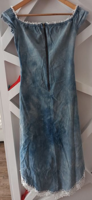 Sukienka jeans asymetryczna rm. S/M