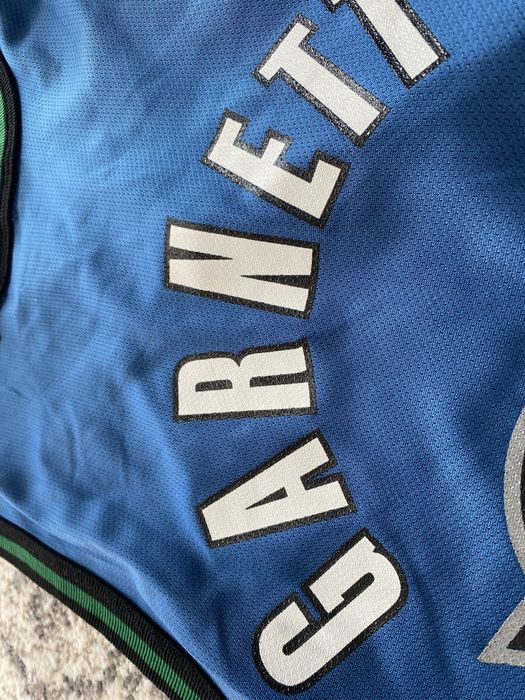 Minnesota Timberwolves Kevin Garnett Vintage Champion NBA lata 90-te