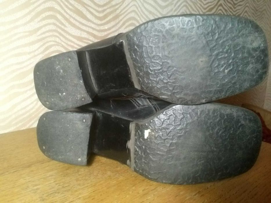 Сапоги/ботинки кожаные зимние , осенние