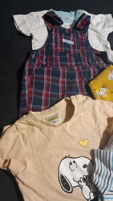 Zestaw ciuszkow dla niemowlaka 56 i 62, stan bdb