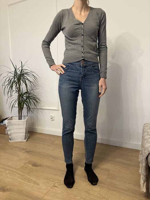 Spodnie rurki jeans skinny