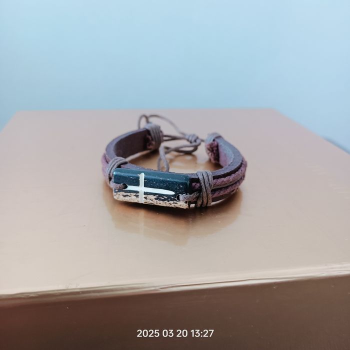 Bransoletka skórzana unisex