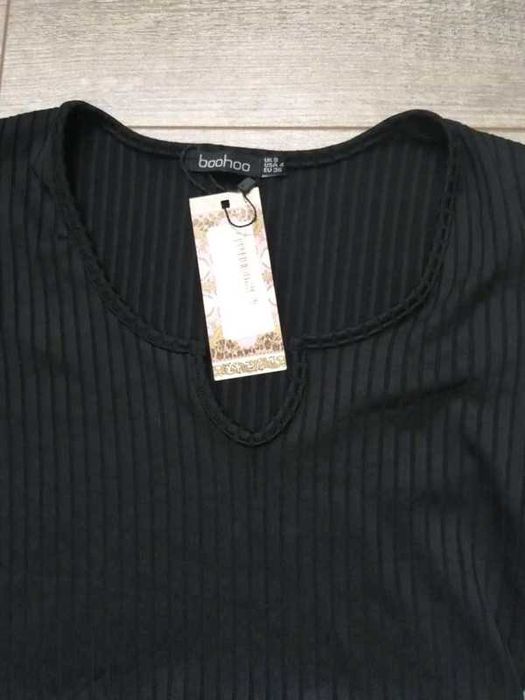 Body modny prążek Boohoo 34