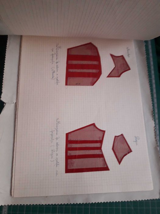 Caderno de corte - moda