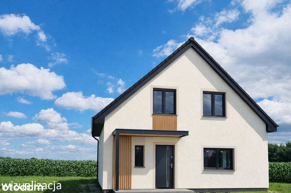 Dom jednorodzinny w stanie deweloperskim  pod Strzelinem