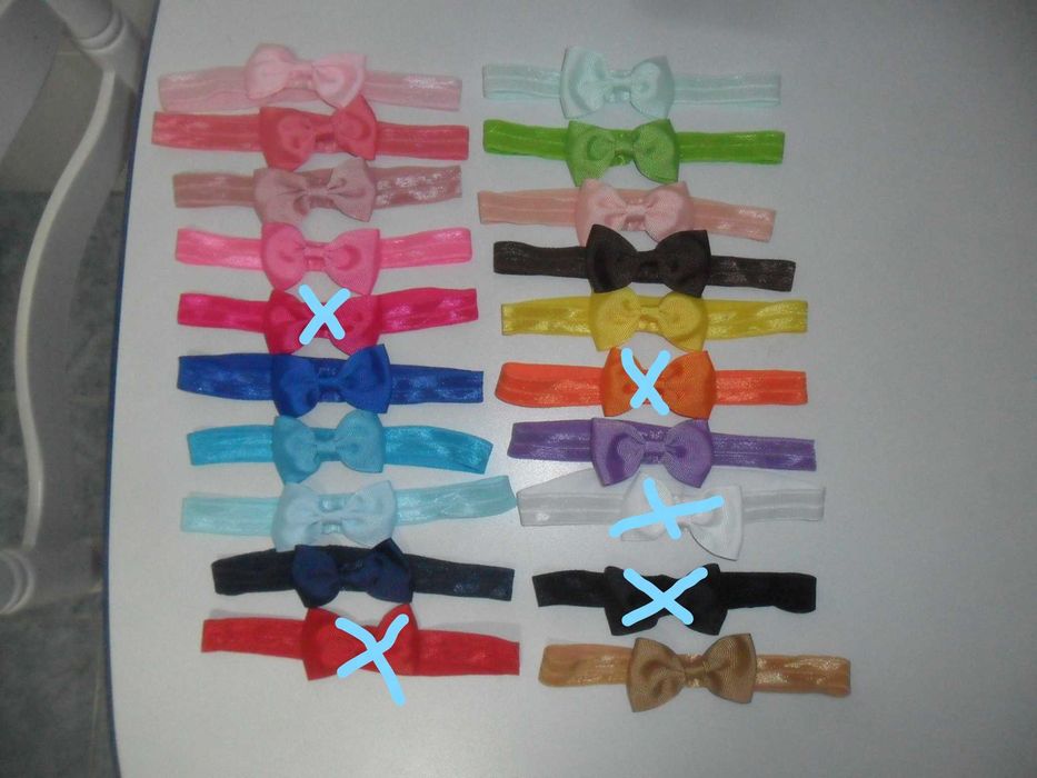 Fitas para cabelo novas